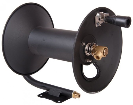 Катушка для шланга высокого давления HR28 (сталь латунь пластик) вместимость 3 8 R1 30m 280bar 3 