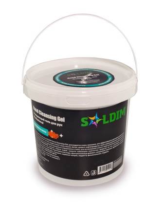 Очищающий гель для рук SOLDIM Hand Cleansing Gel 1 л