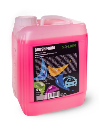 Активная пена SOLDIM BRUSH FOAM для моек самообслуживания 5 кг