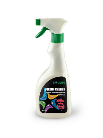 Жидкий воск с полирующим эффектом SOLDIM CHERRY 500 мл 8003_5_п