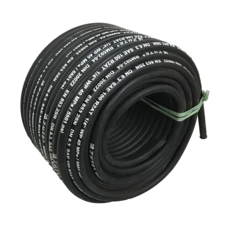 TORNADO Шланг высокого давления 450 бар 6 мм. кол-во оплёток 2 длина бухты -  100 м