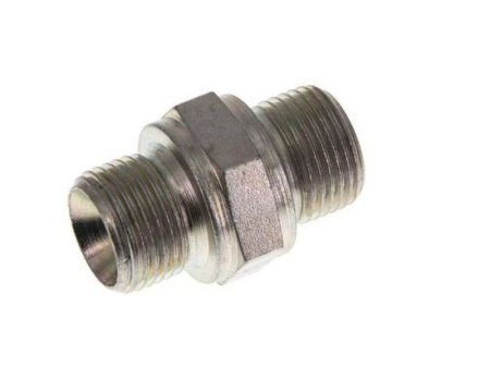 M-00062 Переходник 3 8внеш - 3 8внеш, 500bar, нерж.сталь TORNADO