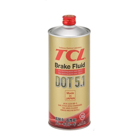 3102  Тормозная жидкость TCL DOT 5.1, 1л