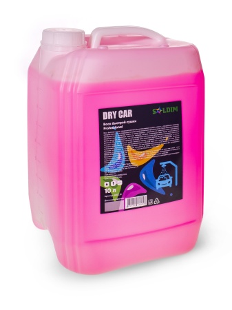 Воск быстрой сушки SOLDIM DRY CAR 10 л