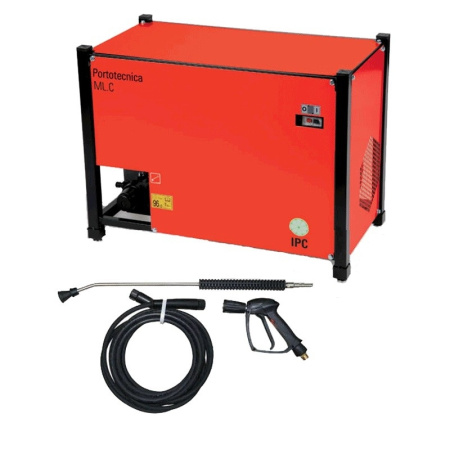 Стационарная мойка Portotecnica ML CMP DS 2860 T на раме с гибкой муфтой Total Stop