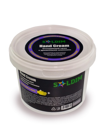 Очищающий крем с древесными опилками  SOLDIM  Hand Cream 550 мл