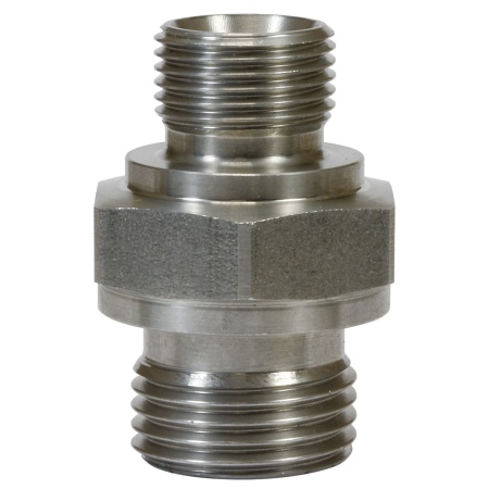 R+M 58114121 Переходник M22x1 5внеш - 1 2внеш 400bar оцинк.сталь (1)