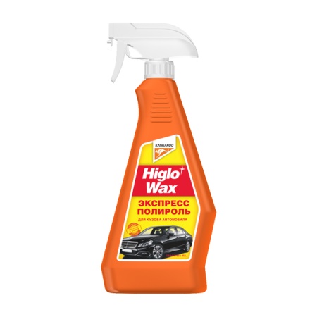 312664  Higlo Wax - жидкий воск Экспресс-полироль для кузова а м (650ml)