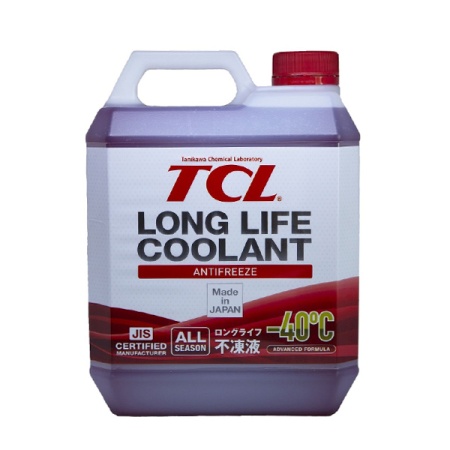 LLC01236 АНТИФРИЗ TCL LLC -40C красный, 4 л
