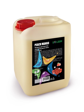 Полироль пластика глянцевый персик манго SOLDIM PEACH MANGO 5 кг 18002.5