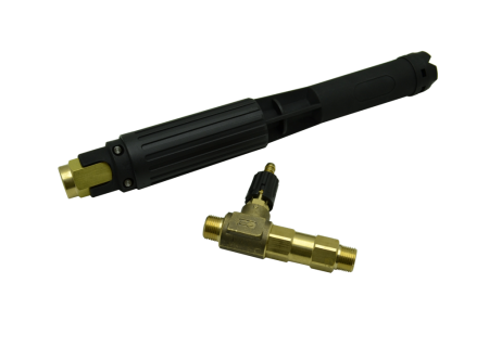 M-25.1845.18 Пенообразующая насадка LS12 с наружным эжектором (черный) 220bar 15l min 60°C 1 4вн