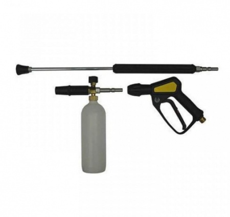 R+M 004 Пенокомплект ECOLINE KW, ниппель нержавейка, муфта-байонет латунь, 250bar