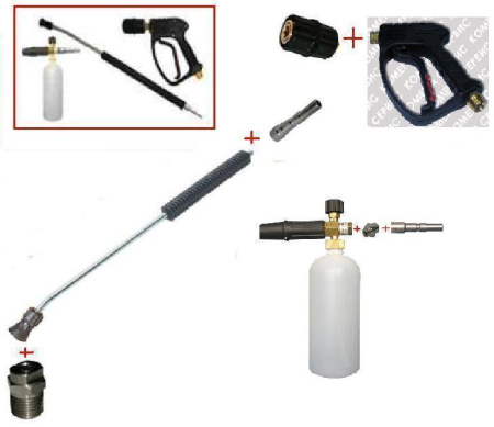 25.1525.60-KW3 Пенокомплект в сборе 600 мм, RL 30 + ARS 25 KW ; вход 3 8 ш.