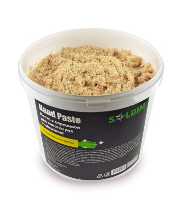Паста с абразивом для очистки рук SOLDIM Hand Paste 5 л