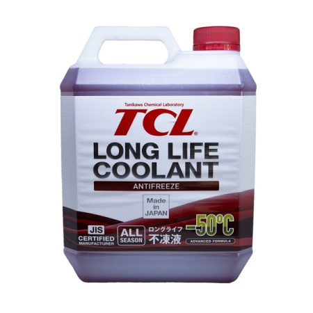 LLC01212  АНТИФРИЗ TCL LLC -50C красный, 4 л