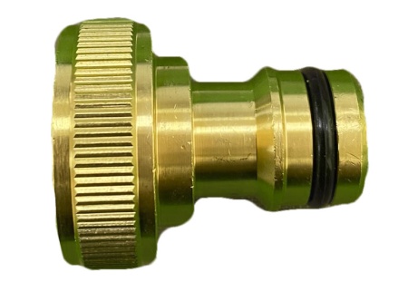 M-00102 Ниппель для водоподводящего шланга 3 4 внут, латунь TORNADO