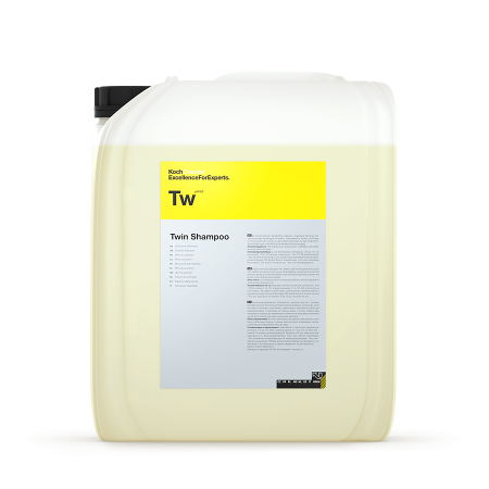 177021 TWIN SHAMPOO - Высококонцентрированный, без фосфата и растворителей, не фосфорнокислый, щелочной комбинированный продукт (пена и шампунь), (21 
