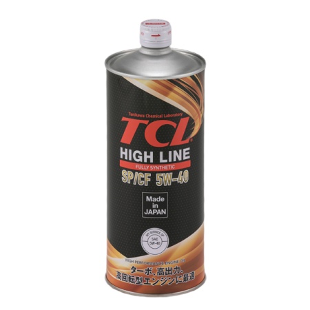 H0010540SP  Масло моторное TCL High Line, Fully Synth, SP CF, 5W40, 1л