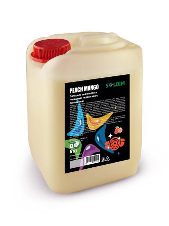 Полироль пластика глянцевый персик манго SOLDIM PEACH MANGO 5 кг 18002.5