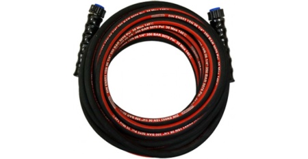 Шланг ВД  гайка-гайка, 1SN-06, 350 бар, 10 м, однооплеточный HH CH 1SN 06 M22-10 TORNADO