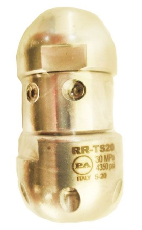 Форсунка каналопромывочная, 300 бар, нерж. сталь, сечение- 020 1-2 внут. PA