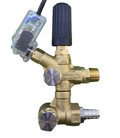 S02.01.01.03 Регулятор высокого давления. 25 l min, 250 Bar, 90°C, G1 2-G3 8-G1 2 TOR