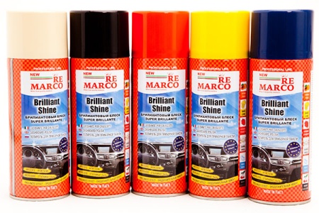 Полироль для пластика ReMarco Brilliant Shine Виноград 400 мл