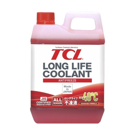 LLC00864  АНТИФРИЗ TCL LLC -40C красный, 2 л