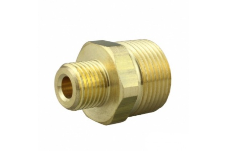R+M 57050 Переходник 1 4внеш - 3 8внеш 400bar латунь