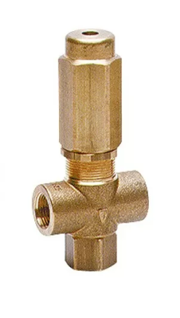 60.0525.00 Клапан предохранительный VS 220 проходной; вход 3 8г; выход 3 8  24 л мин 250 бар