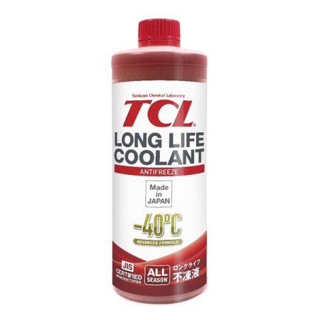 LLC33121  АНТИФРИЗ TCL LLC -40C красный, 1 л