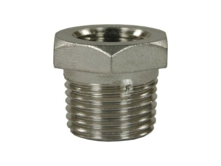 R+M 57569 Переходник 3-4внеш - 3-8внут, 250bar, нерж.сталь