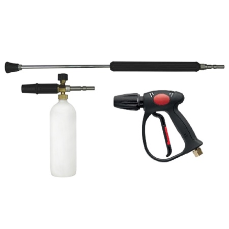 Пенокомплект JTI SW 700 мм Муфта нержавеющая сталь пистолет с вращением