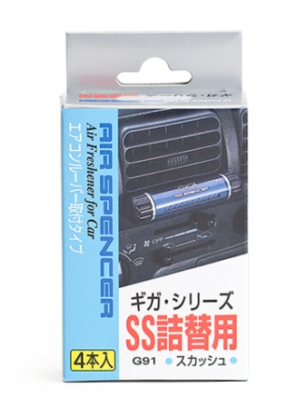 G-91 Запасной элемент для ароматизатора на кондиционер Giga - SQUASH