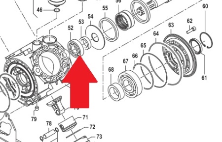 91848000 Подшипник для помп высокого давления