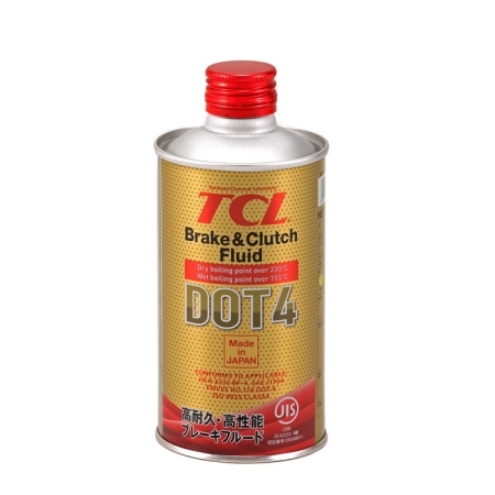 00840  Тормозная жидкость TCL DOT4, 0,355л