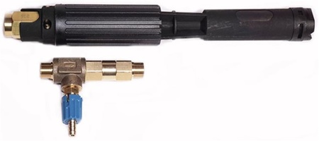 M-25.1845.25 Пенообразующая насадка LS12 с наружным эжектором (синий) 220bar 25l min 60°C 1 4вну