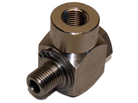 Поворотная муфта PA для консоли  90°, 280бар, 40 л-мин, 160 °C,  вход-1-4внеш, выход-1-4внут