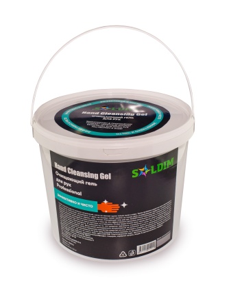 Очищающий гель для рук SOLDIM Hand Cleansing Gel  5 л