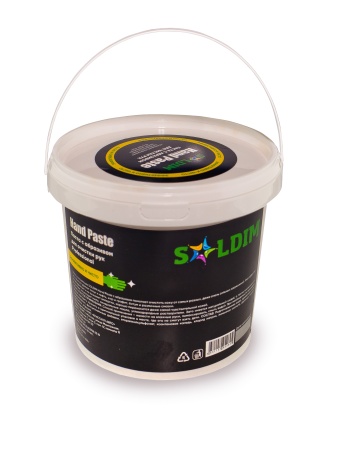 Паста с абразивом для очистки рук SOLDIM Hand Paste 1 л1