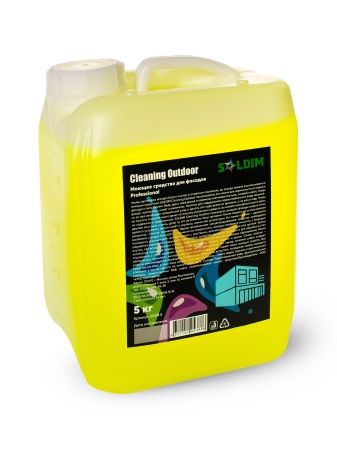 Моющее средство для фасадов SOLDIM Cleaning Outdoor 5 кг
