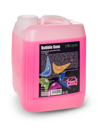 Автошампунь для ручной мойки SOLDIM bubble gum  5 кг
