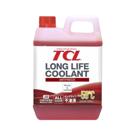 LLC00741 АНТИФРИЗ TCL LLC -50C красный, 2 л