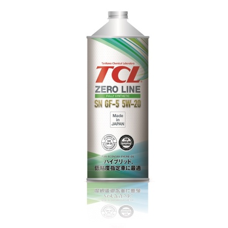 Z0010520  Масло моторное TCL Zero Line Fully Synth, Fuel Economy, SN, GF-5, 5W20, 1л