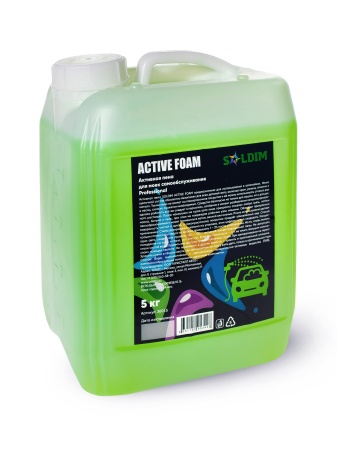 Активная пена SOLDIM ACTIVE FOAM для моек самообслуживания 5 кг