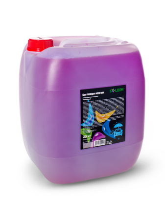 Автошампунь с воском SOLDIM  Car shampoo with wax 20 кг